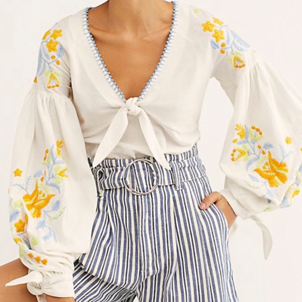 Free People Kara top ⭐️